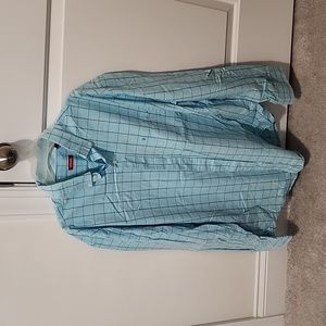 Mens Izod Button Down Large